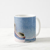 Mug Eric Ravilious - Lifeboat, (Devant droit)