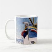 Mug Eric Ravilious - Lifeboat, (Gauche)