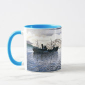 Mug Eric Ravilious - Norvège, réalisme magique, (Gauche)