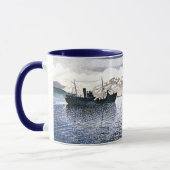 Mug Eric Ravilious - Norvège, réalisme magique, (Gauche)