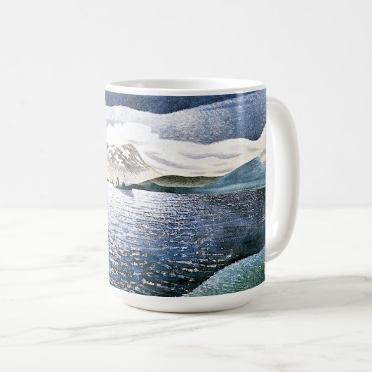 Mug Eric Ravilious - Norway, magic realism, (Devant droit)