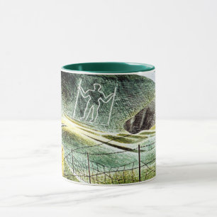 Mug Eric Ravilious - The Wilmington Giant, fine art