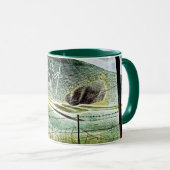 Mug Eric Ravilious - The Wilmington Giant, fine art (Devant droit)
