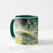 Mug Eric Ravilious - The Wilmington Giant, fine art (Devant gauche)