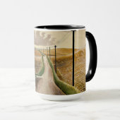 Mug Eric Ravilit, Wiltshire Paysage (Devant droit)