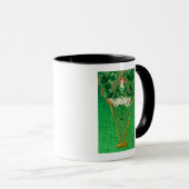 Mug Erin Go Bragh Femme sur la scène de la harpe (Devant droit)