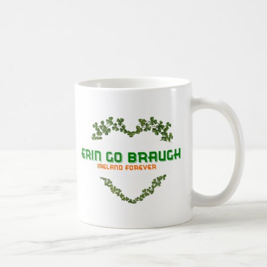 Mug Erin Go Braugh Irlande Pour toujours (Droite)