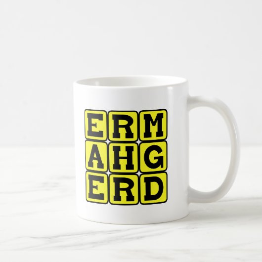 Mug Ermahgerd, Mème Internet (Droite)