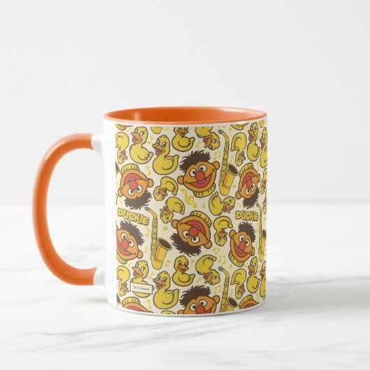 Mug Ernie et le Motif en caoutchouc Duckie (Gauche)