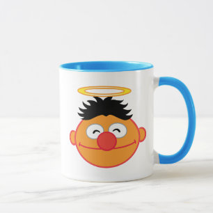Mug Ernie Souriant visage avec Halo