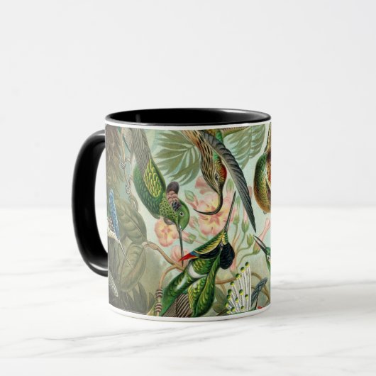 Mug Ernst Haeckel Art Imprimer : Trochilide (Devant gauche)