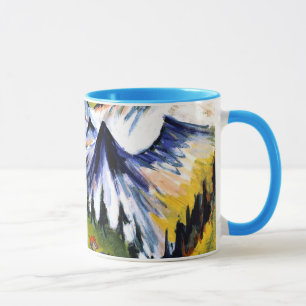 Mug Ernst Kirchner - Berggipfel
