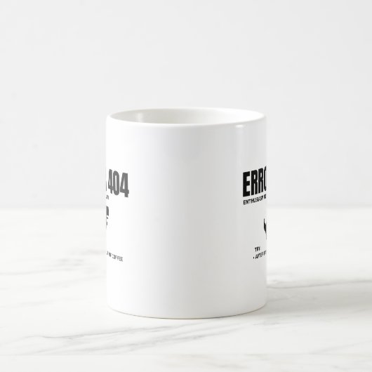 Mug Erreur 404 (Centre)