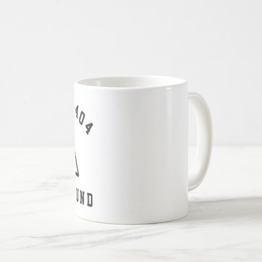 MUG ERREUR 404 - INTROUVABLE - FUNNY WEB DEVELOPER (Devant droit)