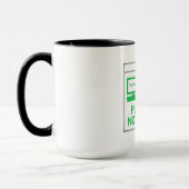 Mug Erreur 404 : Objet introuvable T-shirt Retro Tech (Gauche)