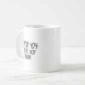 Mug Erreur amusante 404 - Café introuvable (Devant gauche)