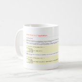 Mug Erreur de serveur de .NET (Devant gauche)