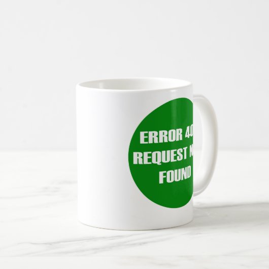 Mug Error-404-Request-Not-Found (Devant droit)