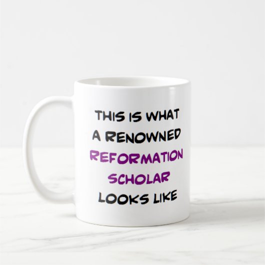 Mug érudit de réforme, renommé (Gauche)