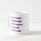 Mug érudit d'illumination, génial (Devant gauche)