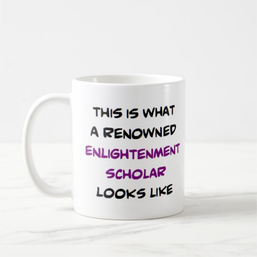 Mug érudit d'illumination, génial (Gauche)