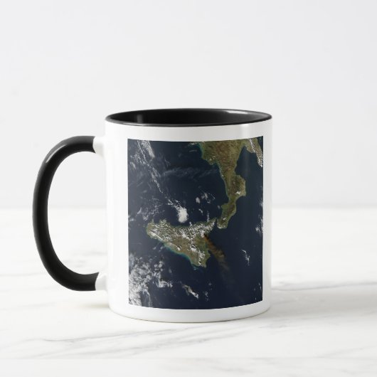 Mug Éruption du mont Etna en Sicile (Gauche)