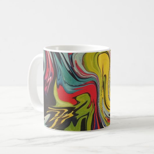 Mug Éruption volcanique (Devant gauche)
