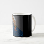 Mug Éruption volcanique Éruption volcanique Lave (Devant droit)