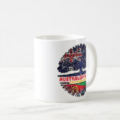 Mug Erythrée Erythrée Australienne Australie Racines d (Devant droit)