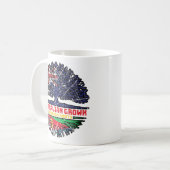 Mug Erythrée Erythrée Australienne Australie Racines d (Devant gauche)