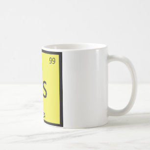Mug Es - Chimie des œufs Symbole du tableau périodique
