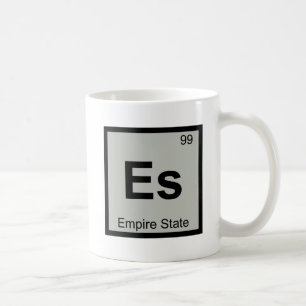 Mug Es - Empire State Chimie Symbole New York
