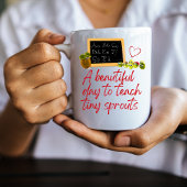 Mug ES enseignant appréciation cadeau personnalisé édu