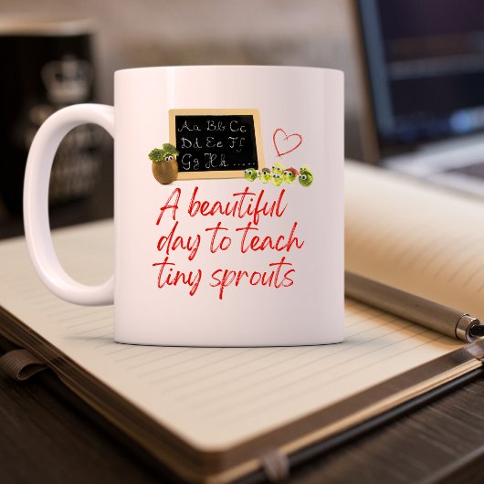 Mug ES enseignant appréciation cadeau personnalisé édu