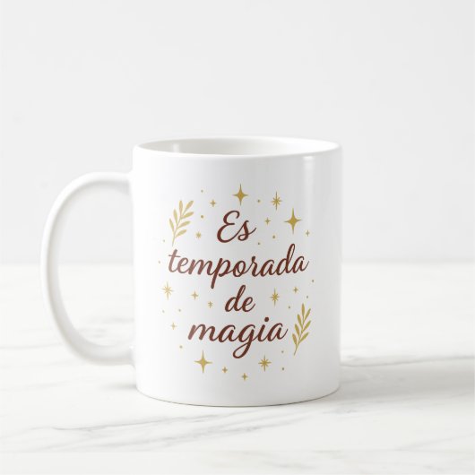 Mug Es Temporada de Magia ✨ | Festive Christmas (Gauche)