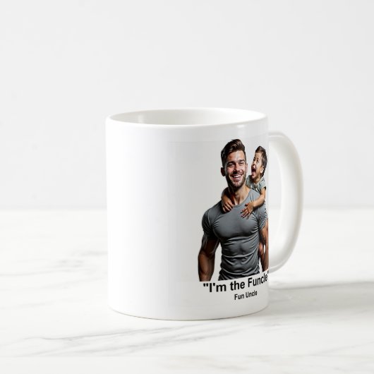 Mug Es-tu un "Funcle" ? (Fun Oncle). (Devant droit)