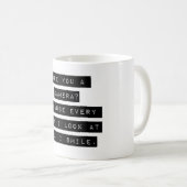 Mug Es-Tu Une Caméra ? (Devant droit)