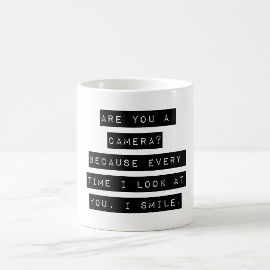 Mug Es-Tu Une Caméra ? (Centre)