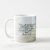 Mug Ésaïe 26:3 - (Gauche)