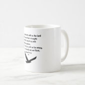 Mug Ésaïe 40:31 Bible Verse Écriture (Devant droit)