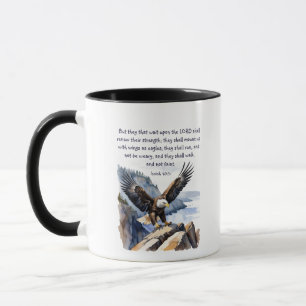 Mug Ésaïe 40:31 Ceux qui attendent sur le Seigneur