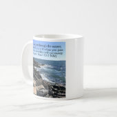 Mug Esaïe 43:2 Je serai avec vous Photo de Ocean (Devant gauche)