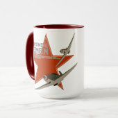 Mug Escadron de Chasse 2/30 Normandie-Niemen (Devant gauche)