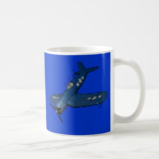 MUG ESCADRON DE MOUTONS NOIRS DU CORSAIRE F4U4 (Droite)