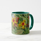 Mug Escalade brésilienne arbustes et oiseaux de mer (Devant droit)