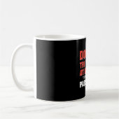 Mug Escalade Climber Rock Mountains Climat Cadeau Idée (Gauche)