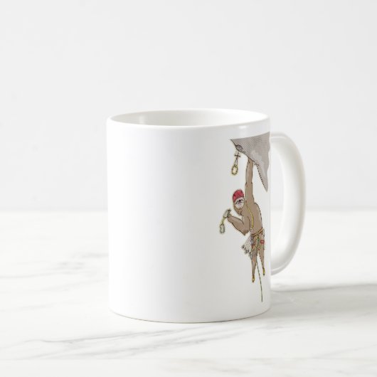 Mug Escalade de fentes (Devant droit)