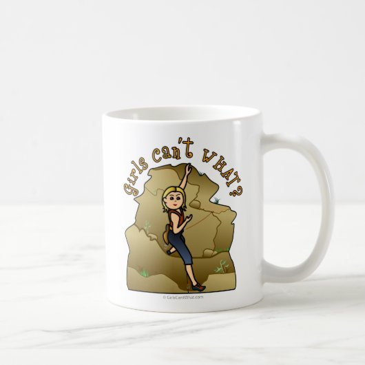 Mug Escalade de filles légères (Droite)
