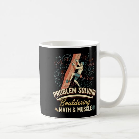 Mug Escalade de résolution de problèmes de mathématiqu (Droite)