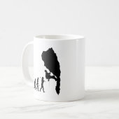Mug Escalade de roche (Devant gauche)